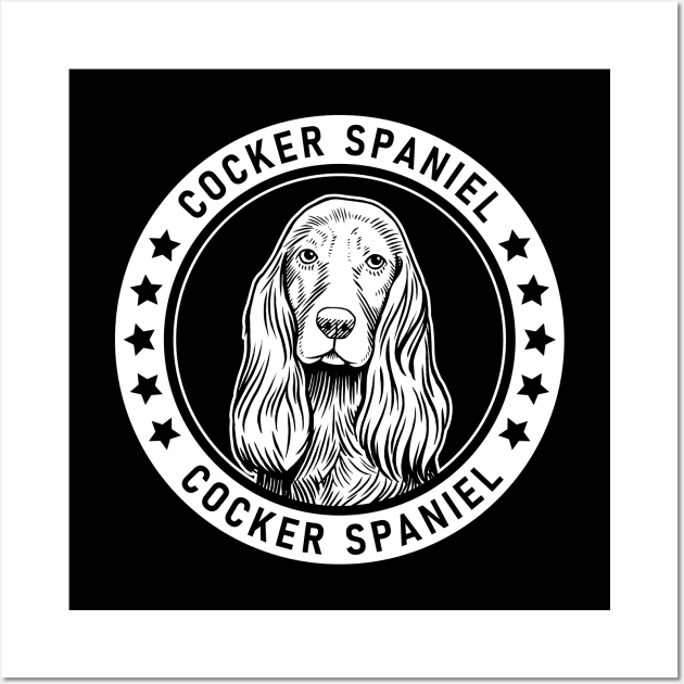 Cocker Spaniel Fan Gift Wall Art by millersye